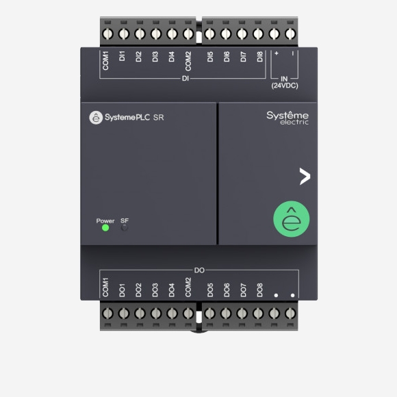 SM172EDM0810 | Дискретный модуль ввода/вывода; 24 VDC; 8 IO: 4 DI, 4 DO (транзистор), Systeme Electric
