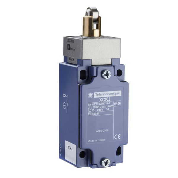 XCKJ161H29 | Концевой выключатель плунжер, 1НО+1НЗ, металл, M20, Schneider Electric