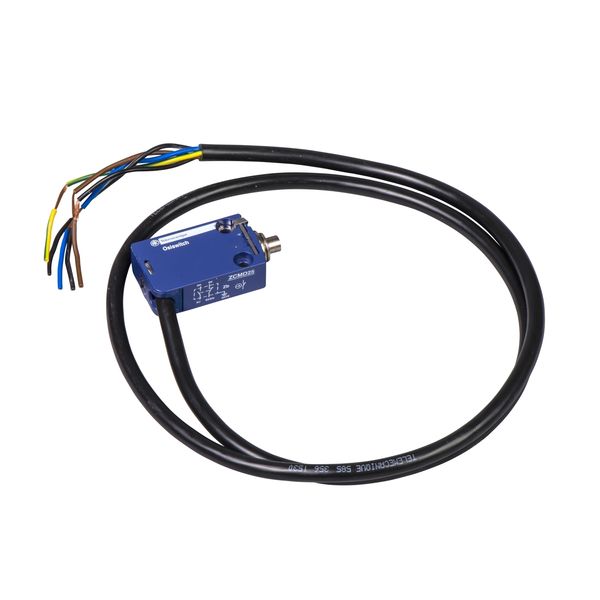 XCMD2110L1 | Концевой выключатель плунжер, 1НО+1НЗ, металл, кабель 1м, Schneider Electric