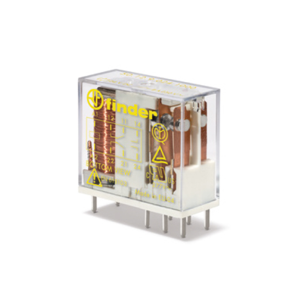 501290241000PAS | Реле безопасности 50 серии, 2CO, катушка 24В DC, 1 шт, Finder