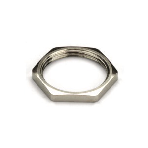 1737010000 | Гайка кабельного ввода SKMU M25 MS, никелированная латунь, М25, (уп.-100шт.), Weidmuller