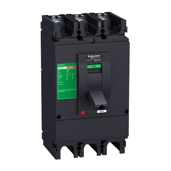 EZC400N3400N | Автоматический выключатель EZC400H TM-D 3P3d 400А 36кА, Schneider Electric