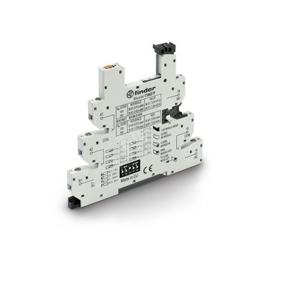 93680024 | Розетка, серия MasterTimer с винтовыми клеммами (с зажимной клетью) для реле 34 серии; встроенный та, Finder