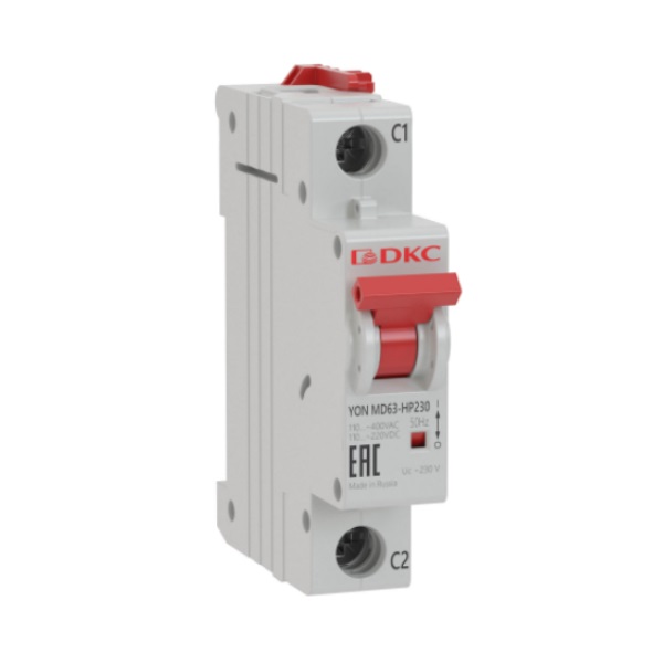  | Независимый расцепитель YON MD63-24 (12…110VAC 12…60VDC) (подходит для MD63, MD63P, MDV), DKC