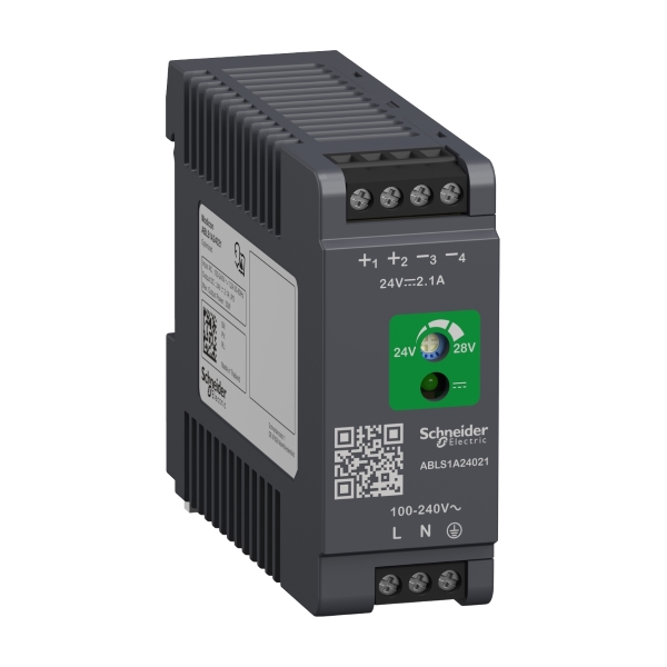 Блок питания Modicon 24DC, 2,1A, 50Вт, Schneider Electric, ABLS1A24021