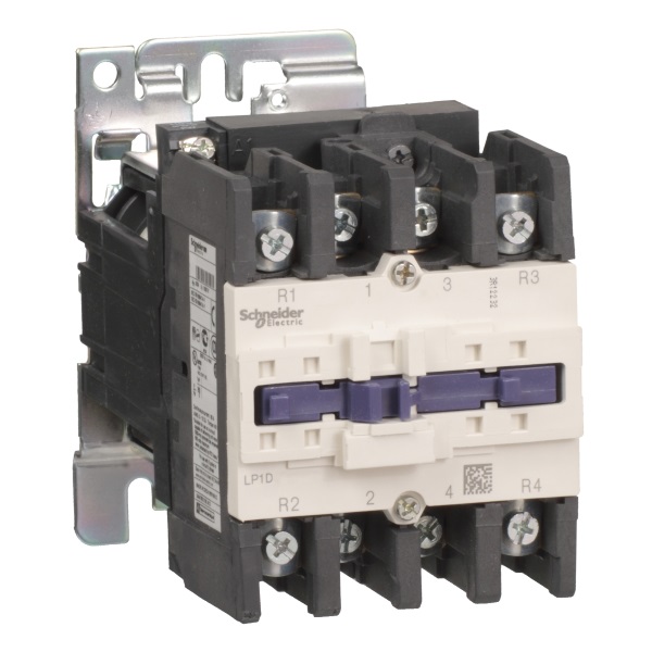LC1D800046FWS207 | Контактор, серия Tesys D, 125 А, AC1, 4P(4НО), 1 НО +1 НЗ, 110В DC, ЖД, Schneider Electric