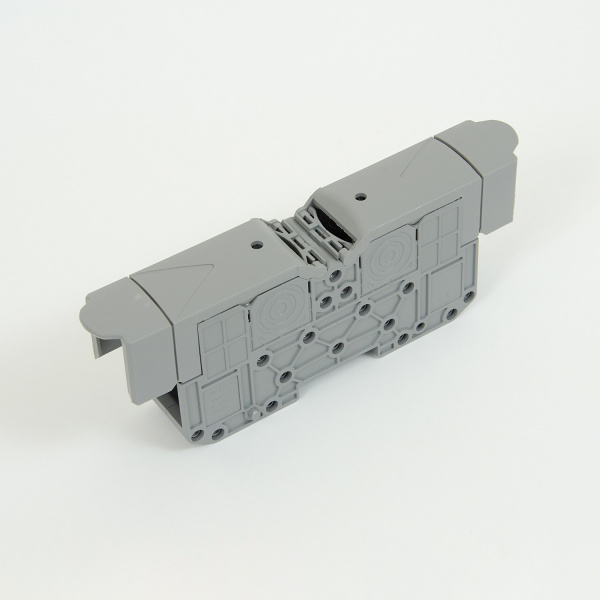 1030059 | Силовой клеммник на DIN-рейку 95 мм², болт M8, серый, Onka