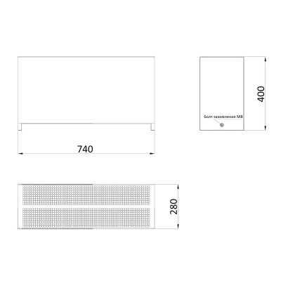 ID BR16WR7,2 | Тормозное сопротивление для MD520 160кВт - 2шт на ПЧ, IP20, ID
