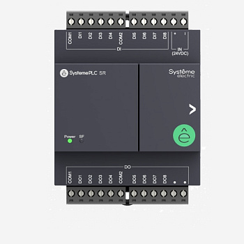 SM172EAM0800 | Аналоговый модуль ввода/вывода; 24 VDC; 8 IO: 4 AI, 4 AO, Systeme Electric