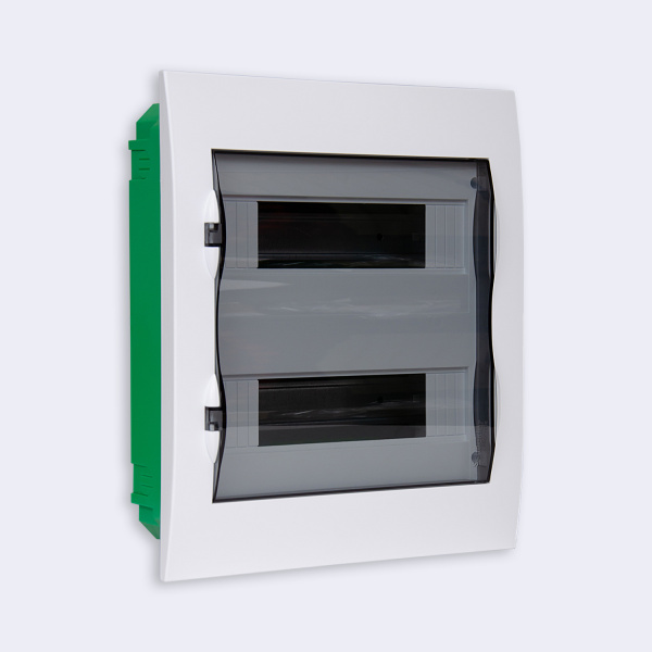 EZ9E212S2FRU | City9 Box корпус встраиваемый с проз. дв. 2ряд/24мод, Systeme Electric