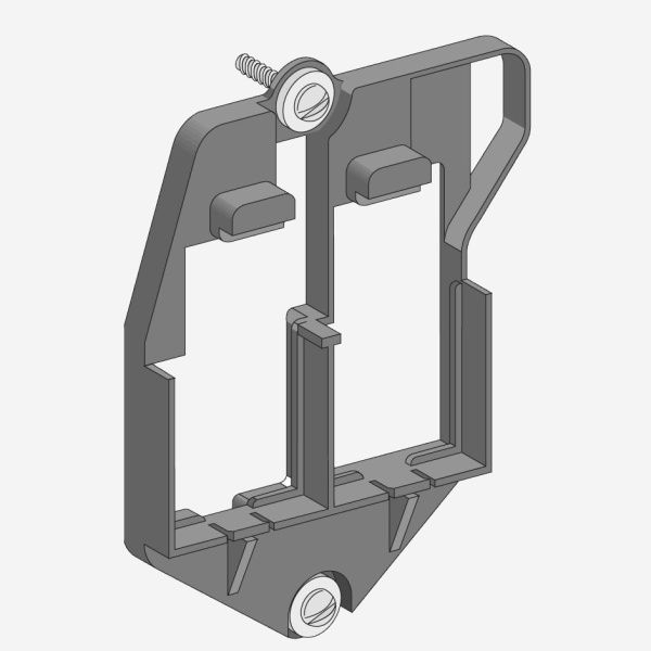 SPC-A9PS-01-02 | ОСНОВАНИЕ ДЛЯ 2 ПОДВИЖНЫХ БЛОКОВ (100-250), Systeme Electric