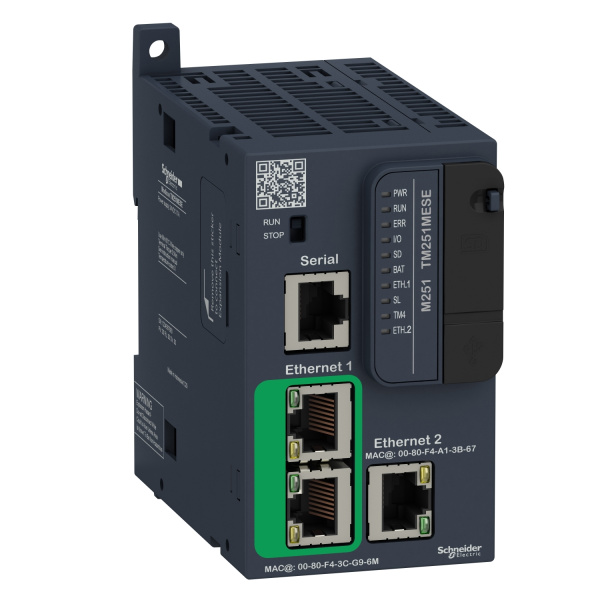 TM251MESE | Программируемый логический контроллер Modicon M251, Schneider Electric