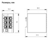 GR10-EC-6SW | 6-канальный ответвительный модуль EtherCAT (1 вход EtherCAT и 5 выходов EtherCAT), порт LAN RJ45, Inovance
