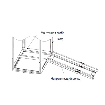 MD500-AZJ-A3T10 | Направляющие рельсы для типоразмера T10-12 MD290/MD500/MD500-Plus/CS710, Inovance