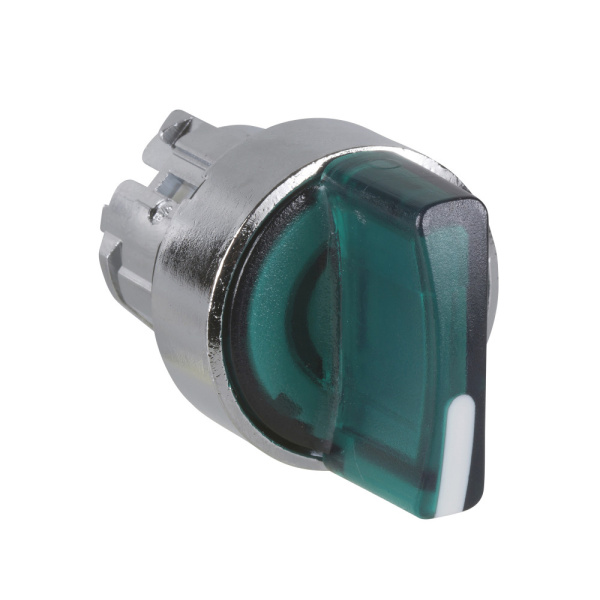 ZB4BK1233 | Головка для переключателя с подсветкой, 2 положения, зелёная, Schneider Electric