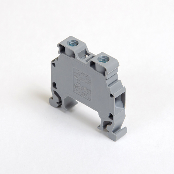 1010032 MRK 6 | Клеммник на DIN-рейку 6мм.кв. (серый), 1032, Onka 