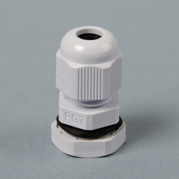 ID PPG-07 | Кабельный ввод PG7, пластик, диаметр кабеля 3-6,5мм, Clims