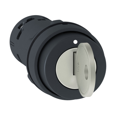 XB7NG33 | Переключатель с ключом 3 положения с фиксацией, 2НО, Schneider Electric
