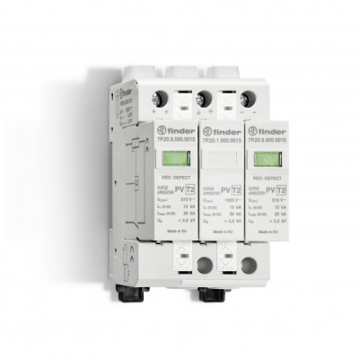 7P2690001015 | УЗИП для пост. тока серии 7P, 2P+PE, класс 2, Finder