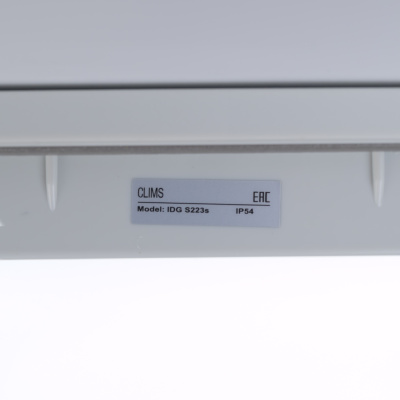 Выпускная решетка Slide 250х250мм, вырез 223х223мм, RAL7035