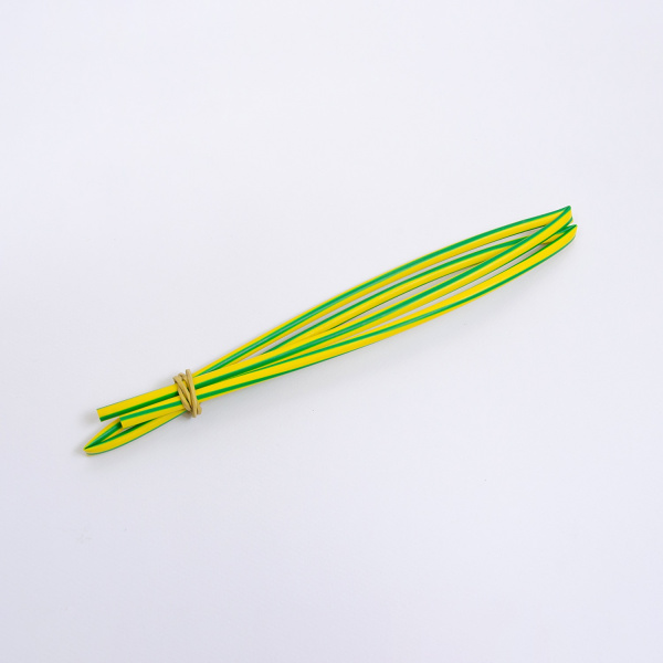 NA201_4,8_Y/G | Термоусадочная трубка 4,8/2,4, желто-зеленая, Clims