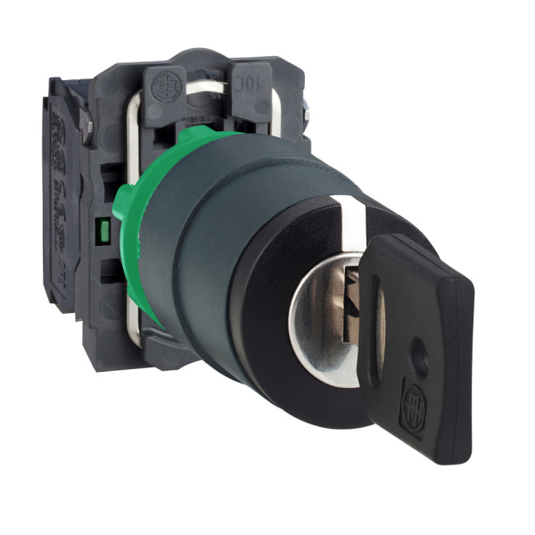 XB5AJ53 | Переключатель 3 положения, ± 45° с возвратом, 2НО, Schneider Electric