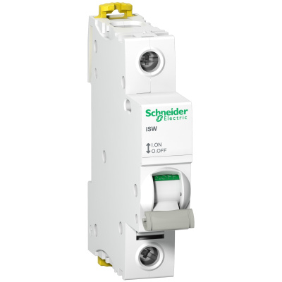 A9S65163 | Выключатель нагрузки, серия  iSW, 1p, 63А, Schneider Electric