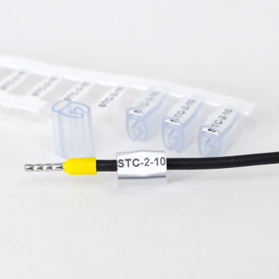 765210 | Держатель маркера STC-2-10, L=10мм, Ø=1,5-6 мм² (уп. 1000 шт.), Elegir 