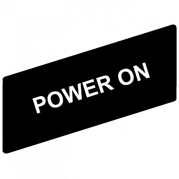 ZBY02326 Маркировка POWER ON, Schneider Electric 