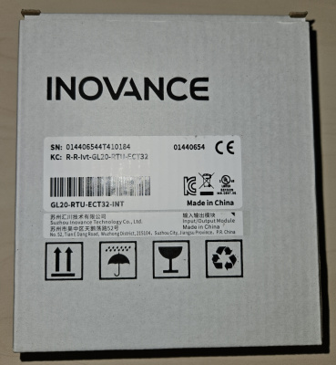 GL20-RTU-ECT32 | Удаленная корзина для модулей GL20, протокол EtherCAT, Inovance

