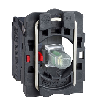 ZB5AW0B42 | Корпус кнопки с подсветкой, 24В AC/DC, красная, 1НЗ, Schneider Electric