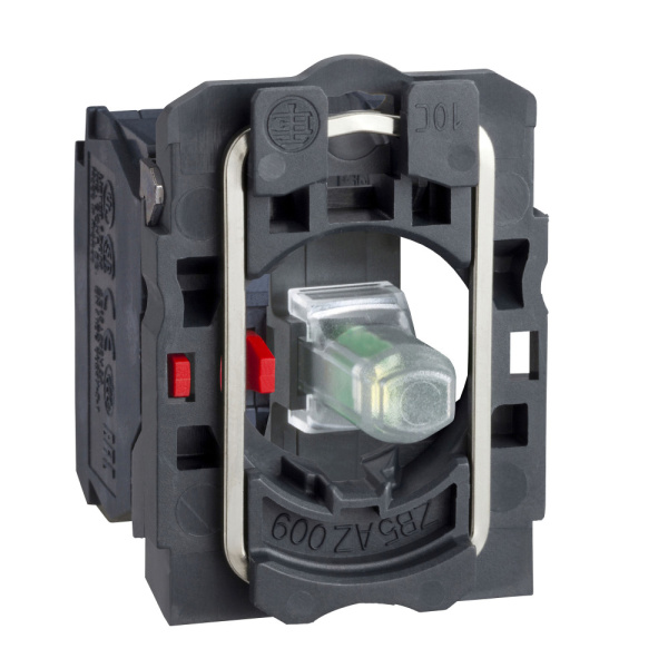 ZB5AW0M42 | Корпус кнопки с подсветкой, 230В AC, красная, 1НЗ, Schneider Electric