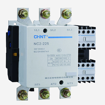 236978 | Контактор NC2-225 225А 110В/АС3 50Гц, Chint