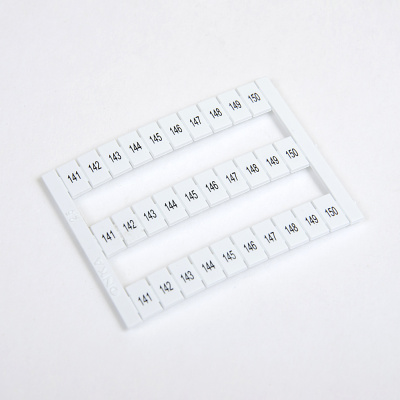 1060391 | Горизонт. марк-ка (141-150), для MRK 2,5. MRK 4S. OPK 2,5. OPK 4S. 1 лист - 30 шт., Onka 