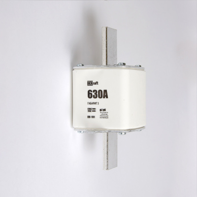 21321DEK | Предохранитель ножевой 39, габарит 3, 630А ПН-101, Dekraft