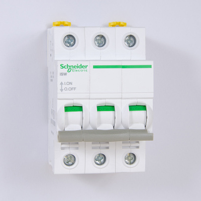 A9S65391 | Выключатель нагрузки, серия  iSW, 3p, 100А, Schneider Electric