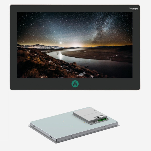 HMISGU156ME | Графическая панель оператора 15,6", 1 порт Ethernet, металл, Systeme Electric