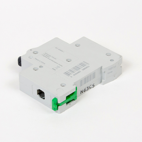 EZ9F34163 | Easy9, 1p, 63А, кривая C, 4,5кА — Автоматический выключатель, Schneider Electric