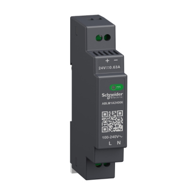 ABLM1A24006 | Модульный блок питания Modicon 24DC, 0,625A, 15Вт, Schneider Electric