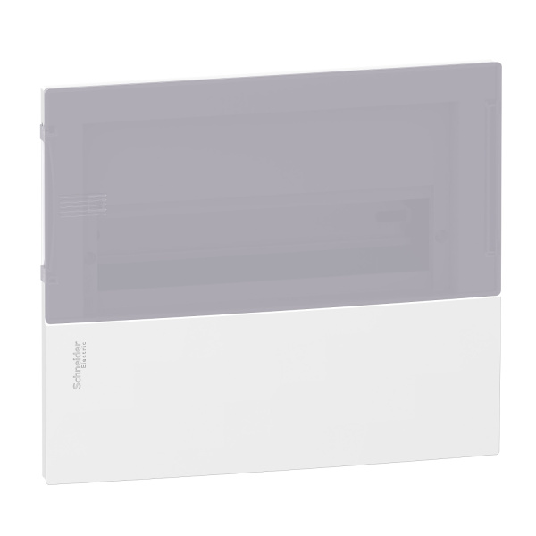 MIP22112T | Щиток встраиваемый Mini Pragma 1 ряд/12 модулей, полупрозрачная дверь, Schneider Electric