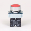 573966 | Кнопка NP2-BA45, красная, металл, 1НО+1НЗ, IP40, Chint