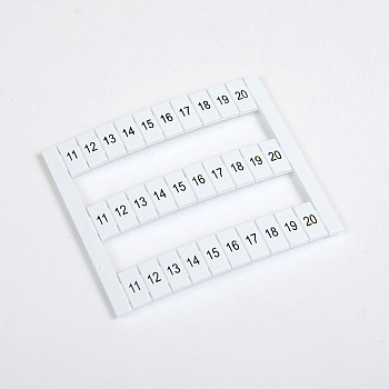 1060311 OD10-1,5 | Горизонт. марк-ка (11-20), для MRK 1,5. MRK 2,5S. OPK 1,5. OPK2,5S. 1 лист - 30 шт., Onka 