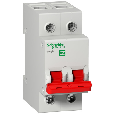 EZ9S16291 | Выключатель нагрузки, серия EZ9S, 2p, 100А, Schneider Electric