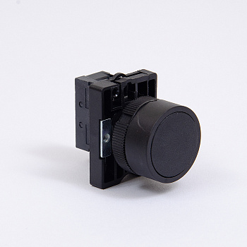 574814 | Кнопка NP2-EA21 чёрная 1НО, IP40 пластик, Chint