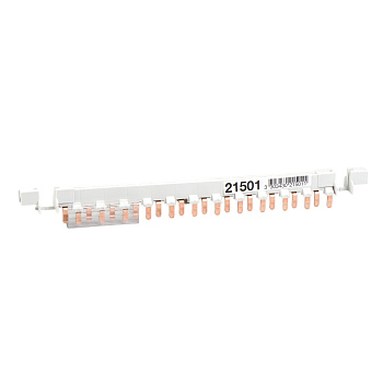 14880 | Шинка гребенчатая 1p+N, 80А, 26 модулей по 9 мм, Schneider Electric