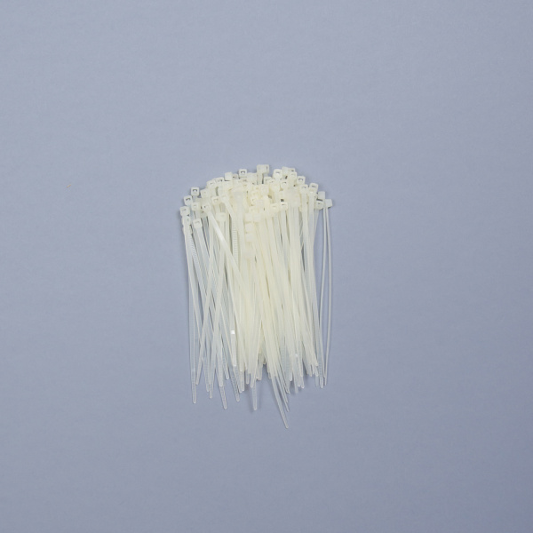 IDCT 2-100 WH | Кабельные стяжки белые 2,5х100 (уп.-100шт.), Clims