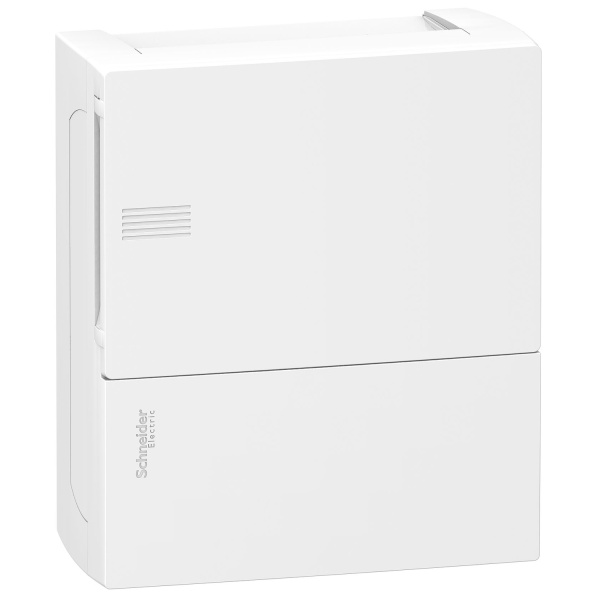 MIP12108 | Щиток навесной Mini Pragma 1 ряд/8 модулей, непрозрачная дверь, Schneider Electric