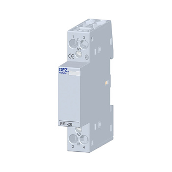 OEZ:36611 | Модульный контактор, серия RSI, 1НО, 1НЗ, 20А, управление 230В AC, OEZ