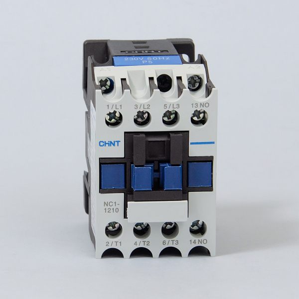 221358 | Контактор NC1-1210 12А 230В/АС3 1НО 50Гц, Chint
