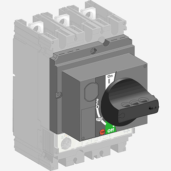 SPC-DRHS-01-02 | СТАНДАРТНАЯ ПОВОРОТНАЯ РУКОЯТКА (100-250), Systeme Electric